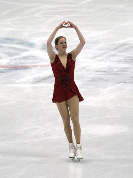 La 15enne russa Alina Zagitova, campionessa olimpica. Ap